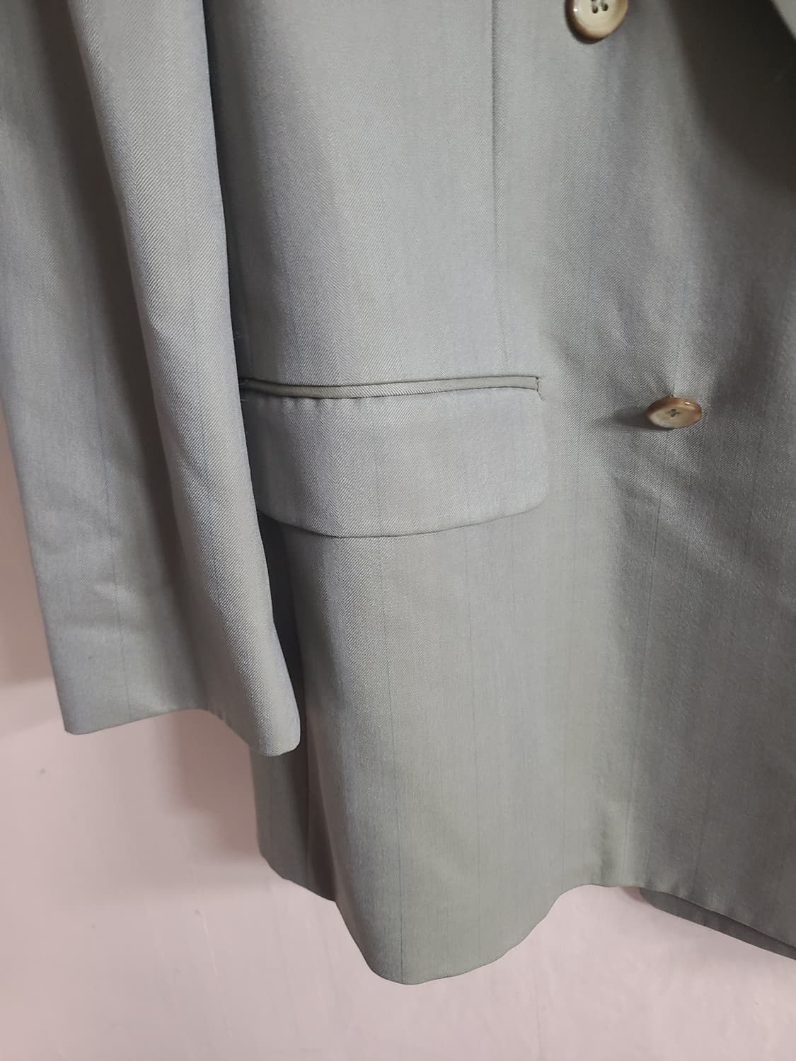 빈티지 입생로랑 더블 버튼 블레이저(100) 상품이미지4