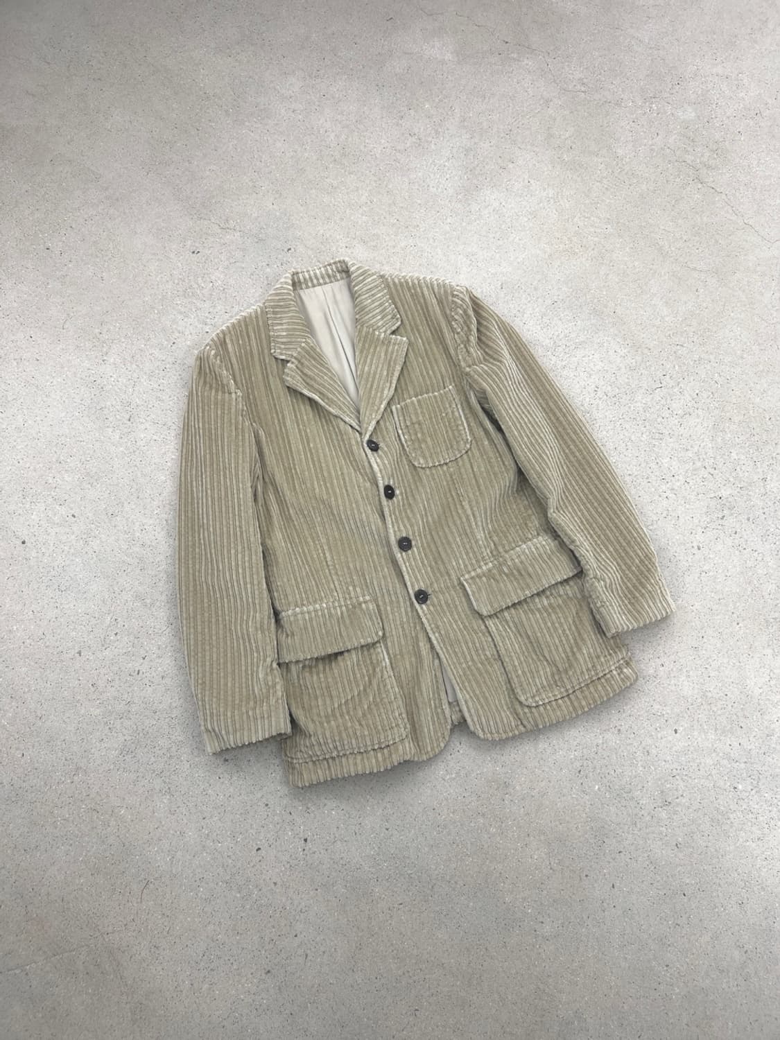 아이스버그 90s 와이드 웨일 코듀로이 블레이저 상품이미지2