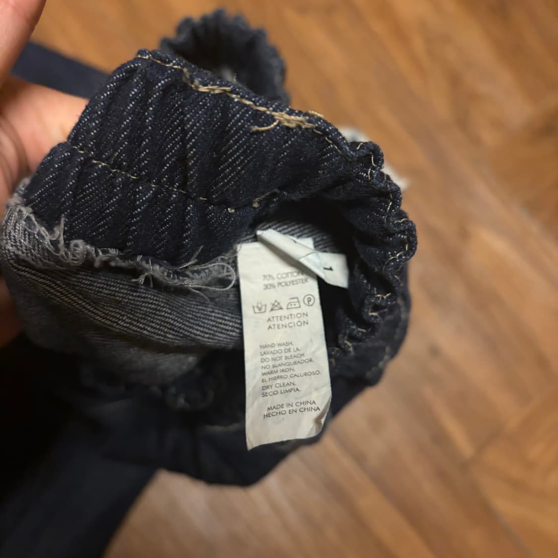 JAPANESE VINTAGE POCKET DETAIL WIDE PANT 상품이미지5