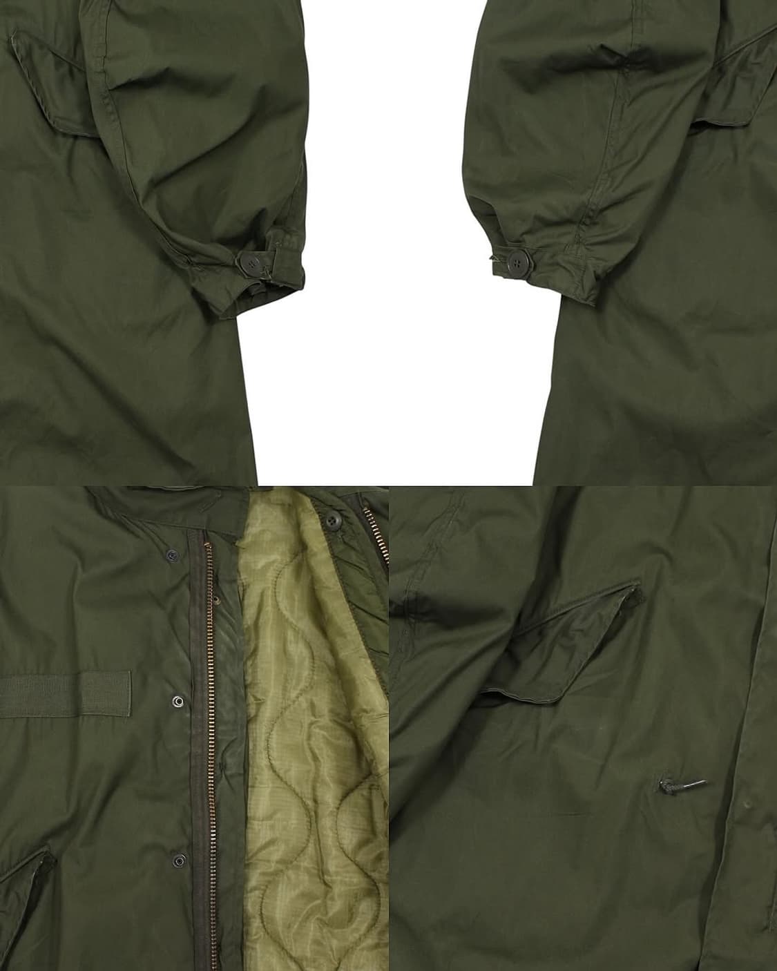 1980s US Army 미군 M-65 피쉬테일 파카 빈티지 밀리터리 상품이미지7