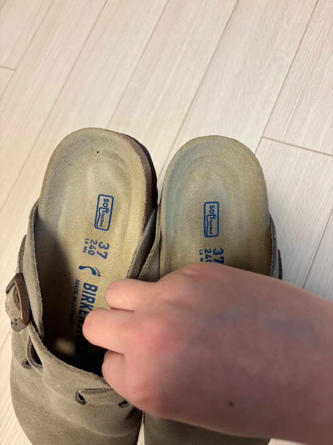 버켄스탁 보스턴 타우페 토프 내로우 EU37 (235~240) 상품이미지3