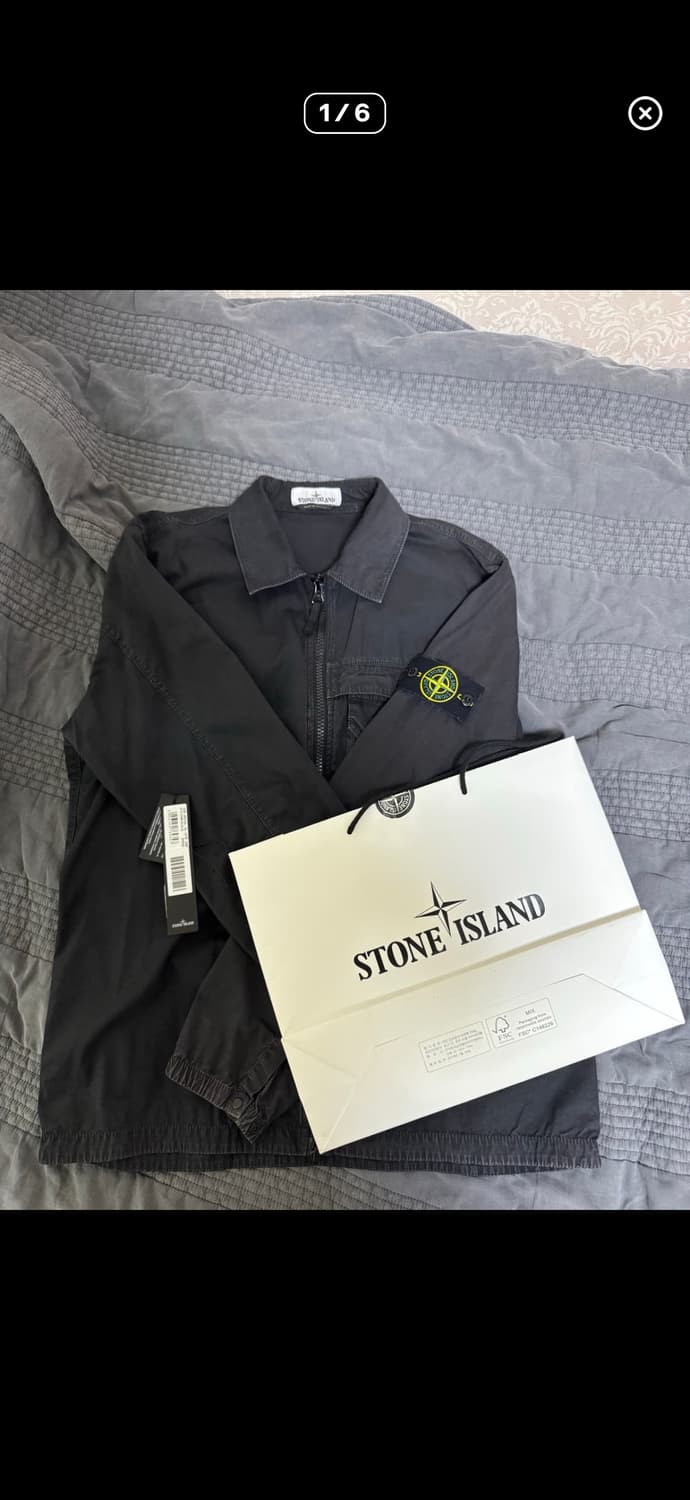 스톤아일랜드 올드이펙트 오버셔츠 XL 상품이미지1