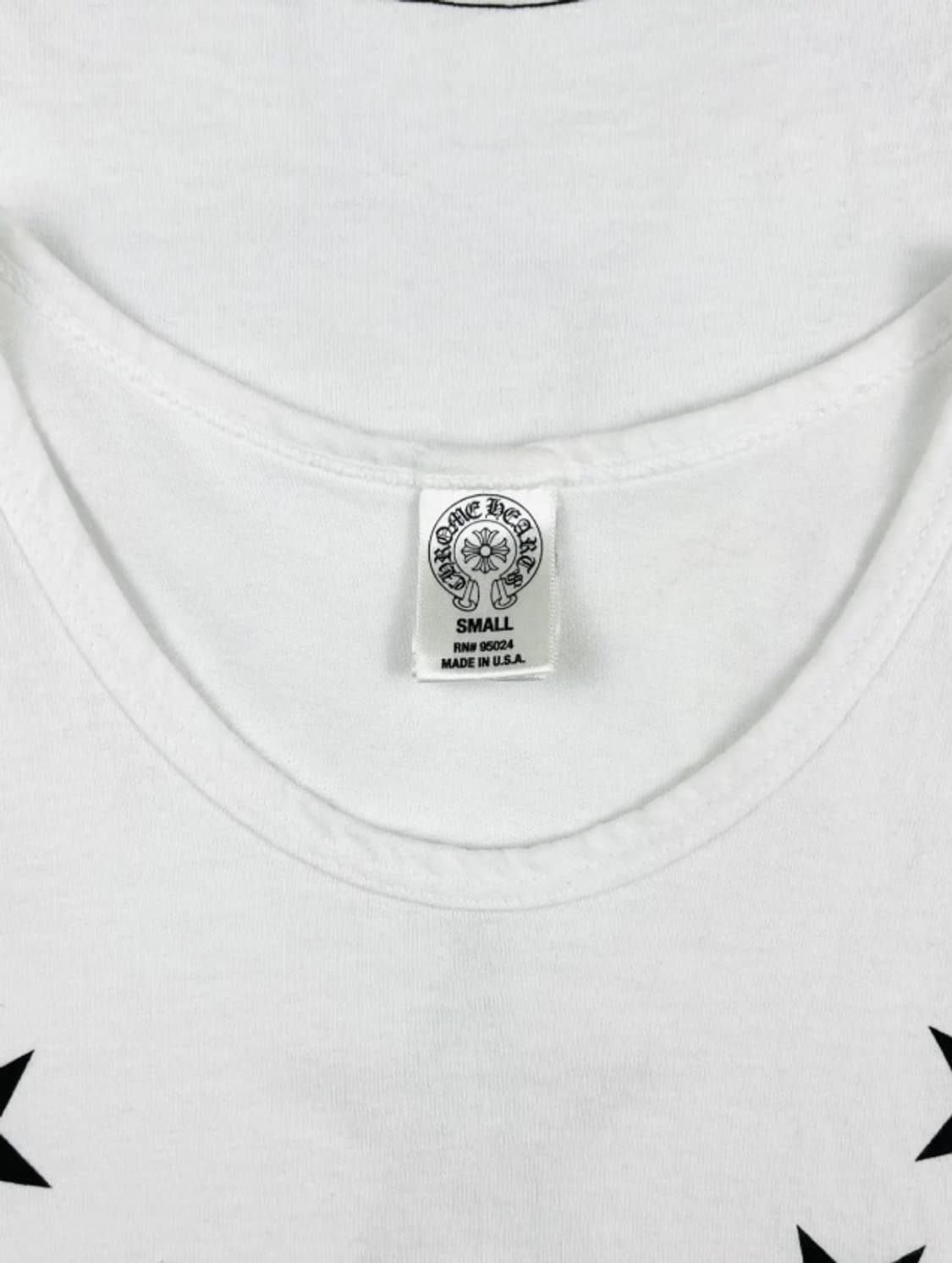 크롬하츠 메이드인 할리우드 스타 탱크 나시 화이트 S 상품이미지4