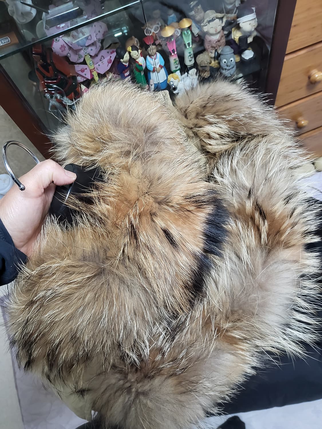 디스퀘어드 더블라쿤 방패패딩 상품이미지4