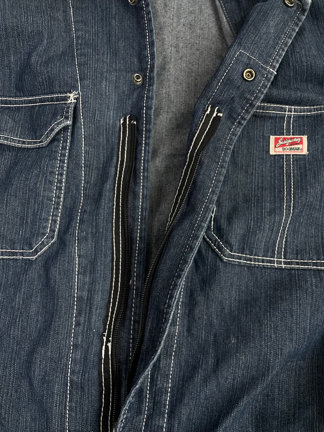 [XL] 일본 도그맨 세티스팩토리 데님 와바시 워크 점프 수트 상품이미지6