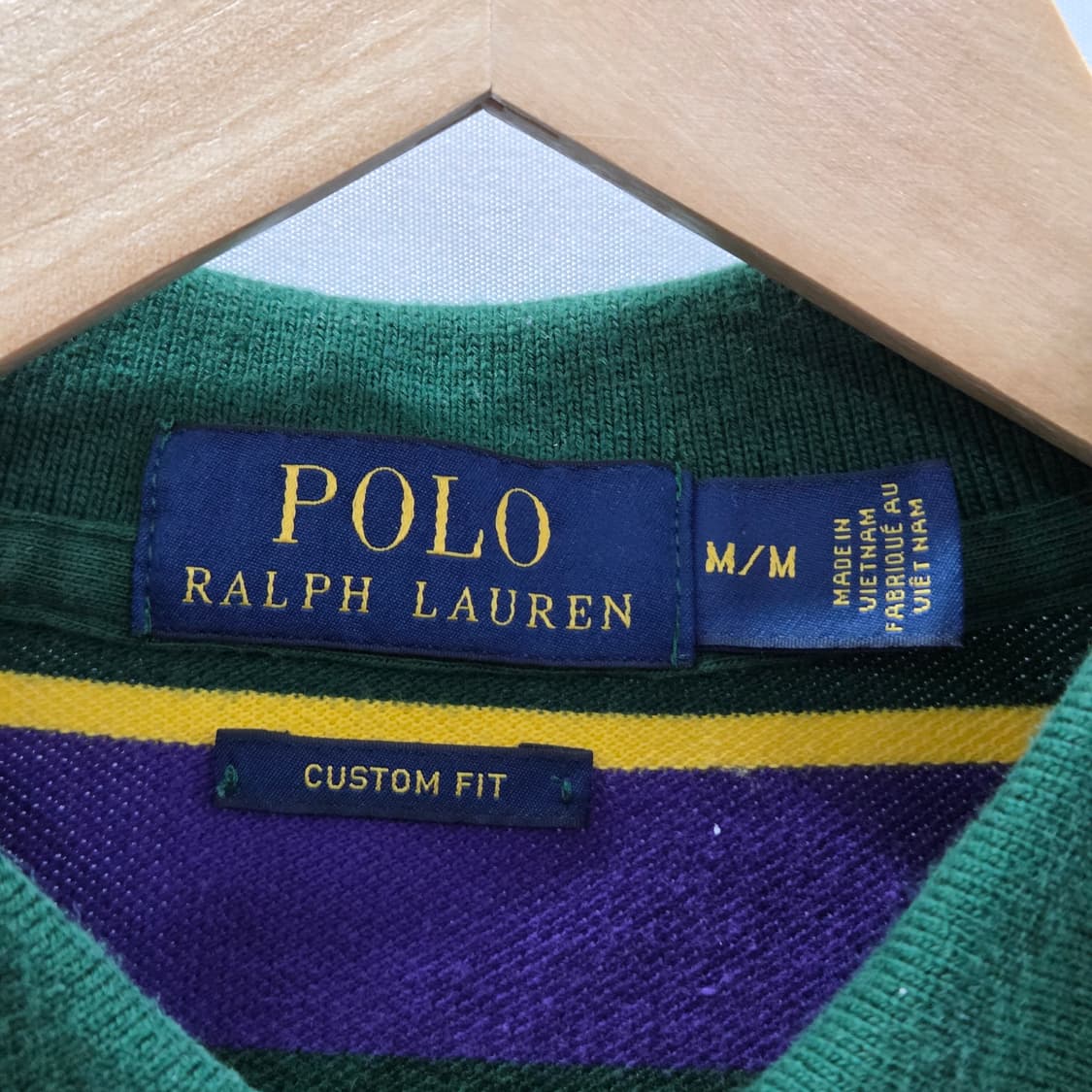 폴로랄프로렌 피케 스트라이프 카라티 M 상품이미지3