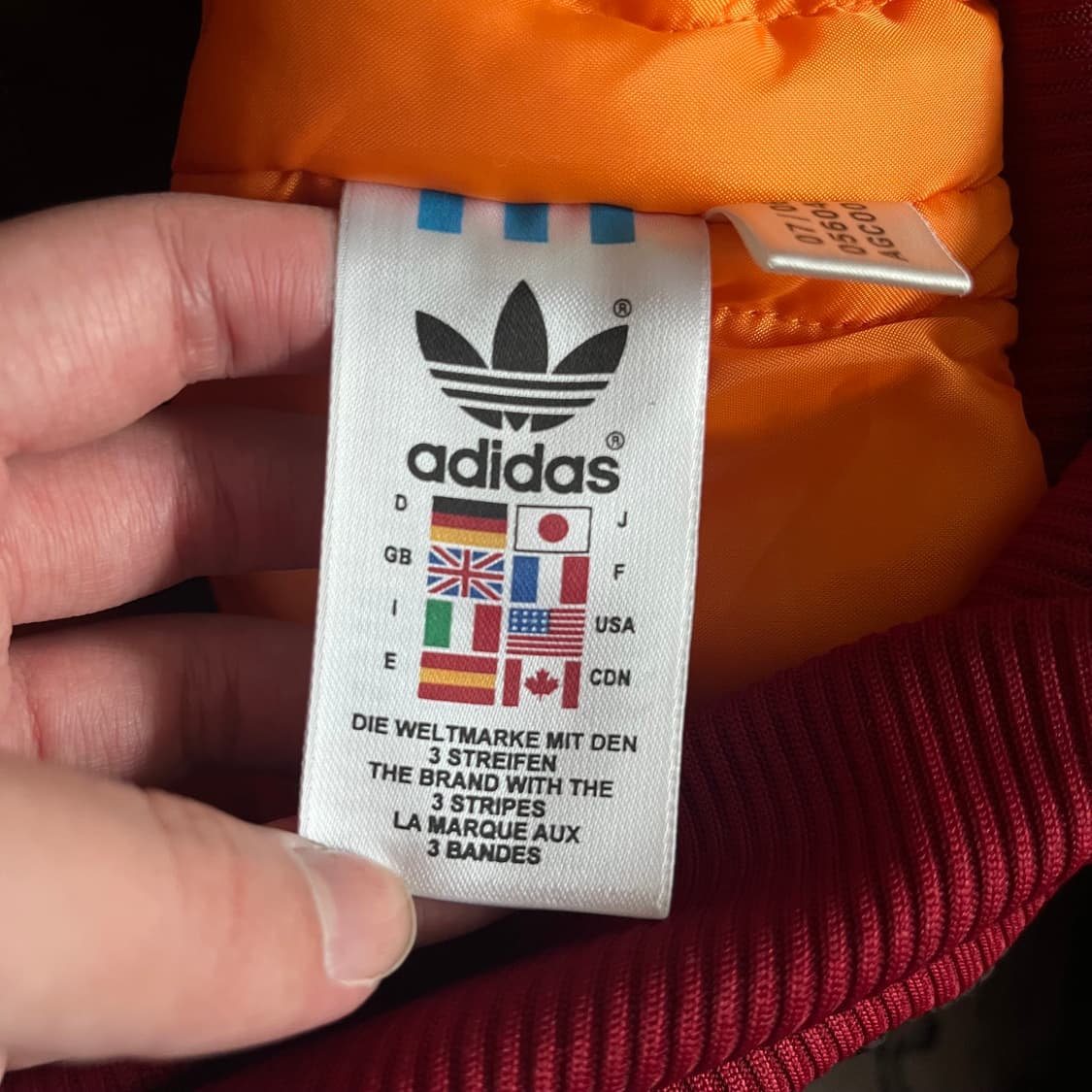 아디다스 유로파 바이커 집업 자켓 상품이미지6