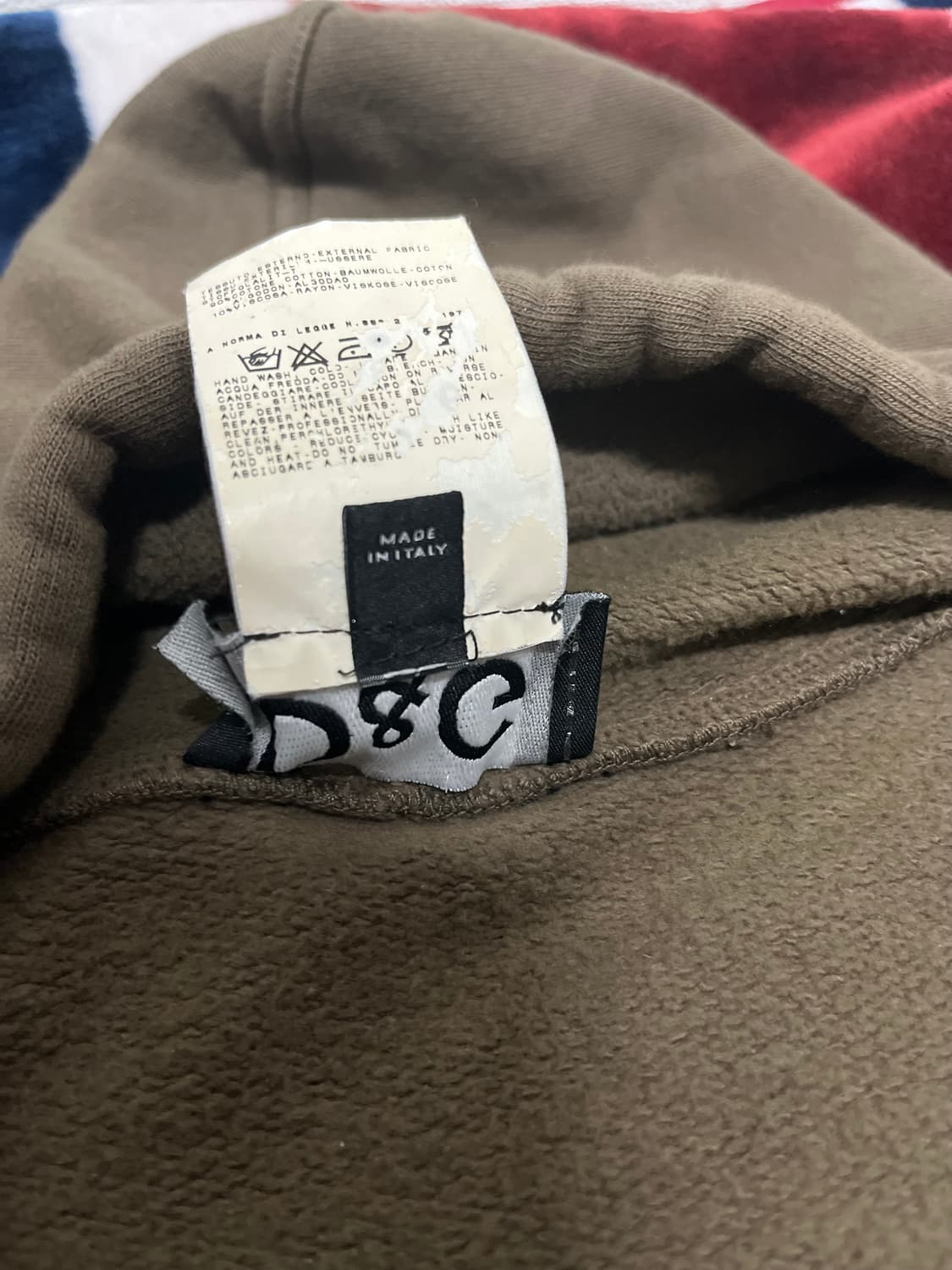 돌체앤가바나 코듀로이 후드티 105 상품이미지3