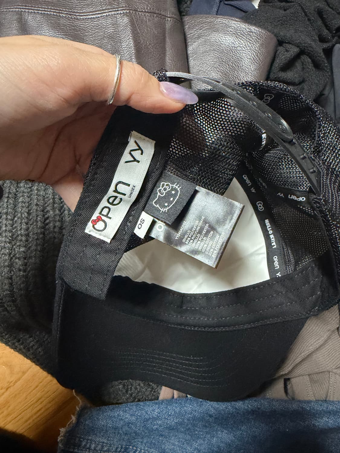 Open YY X kitty 모자 상품이미지3