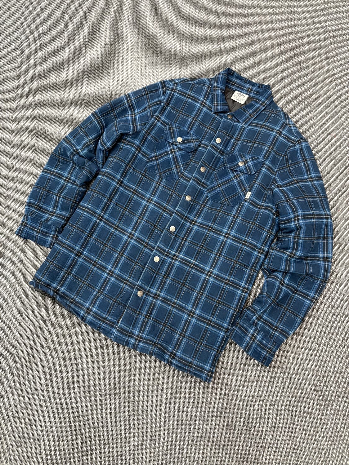 디키즈 체크 누빔자켓 상품이미지1