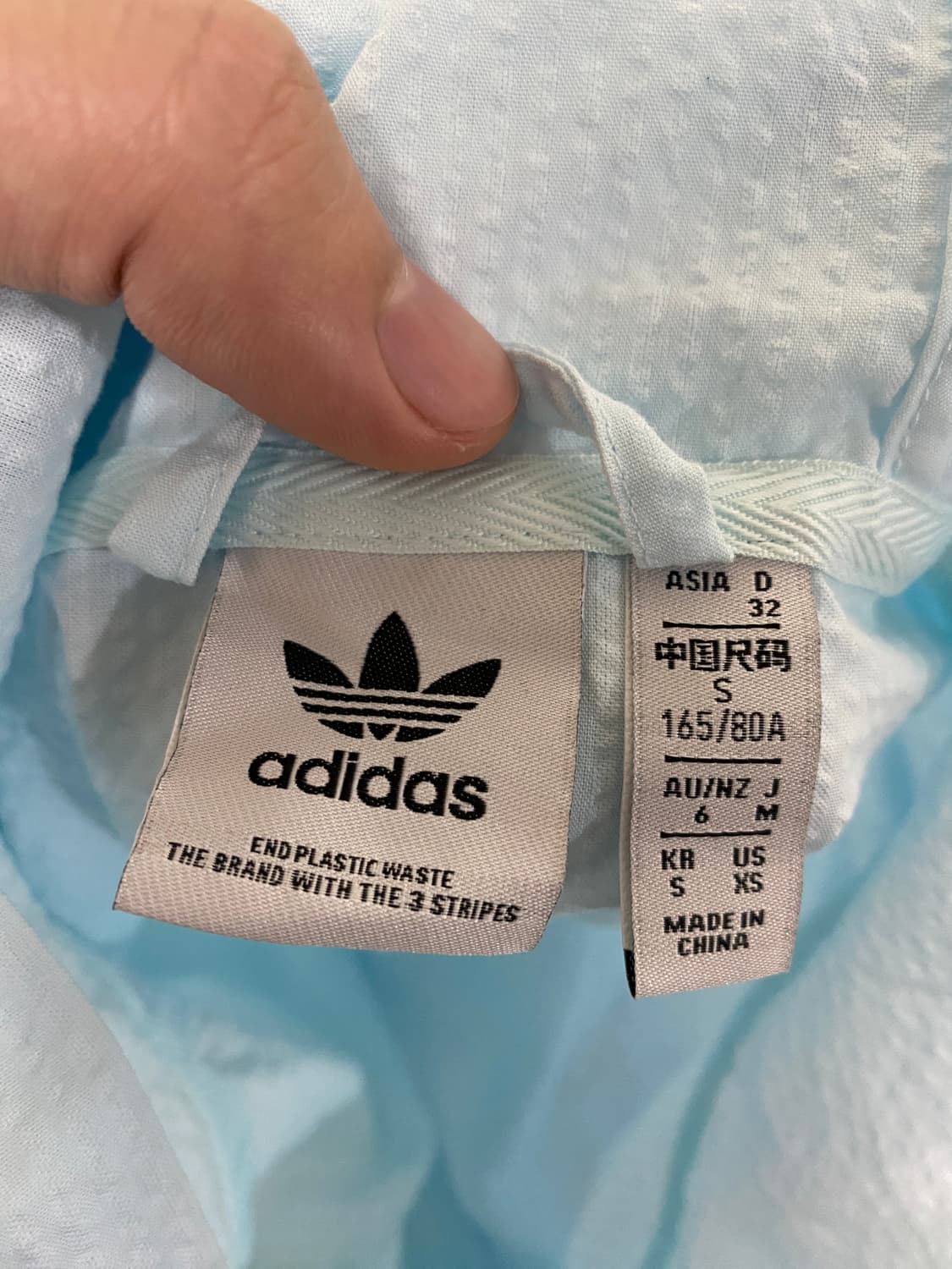 아디다스 클래식 포플린 후디 트랙자켓 상품이미지4