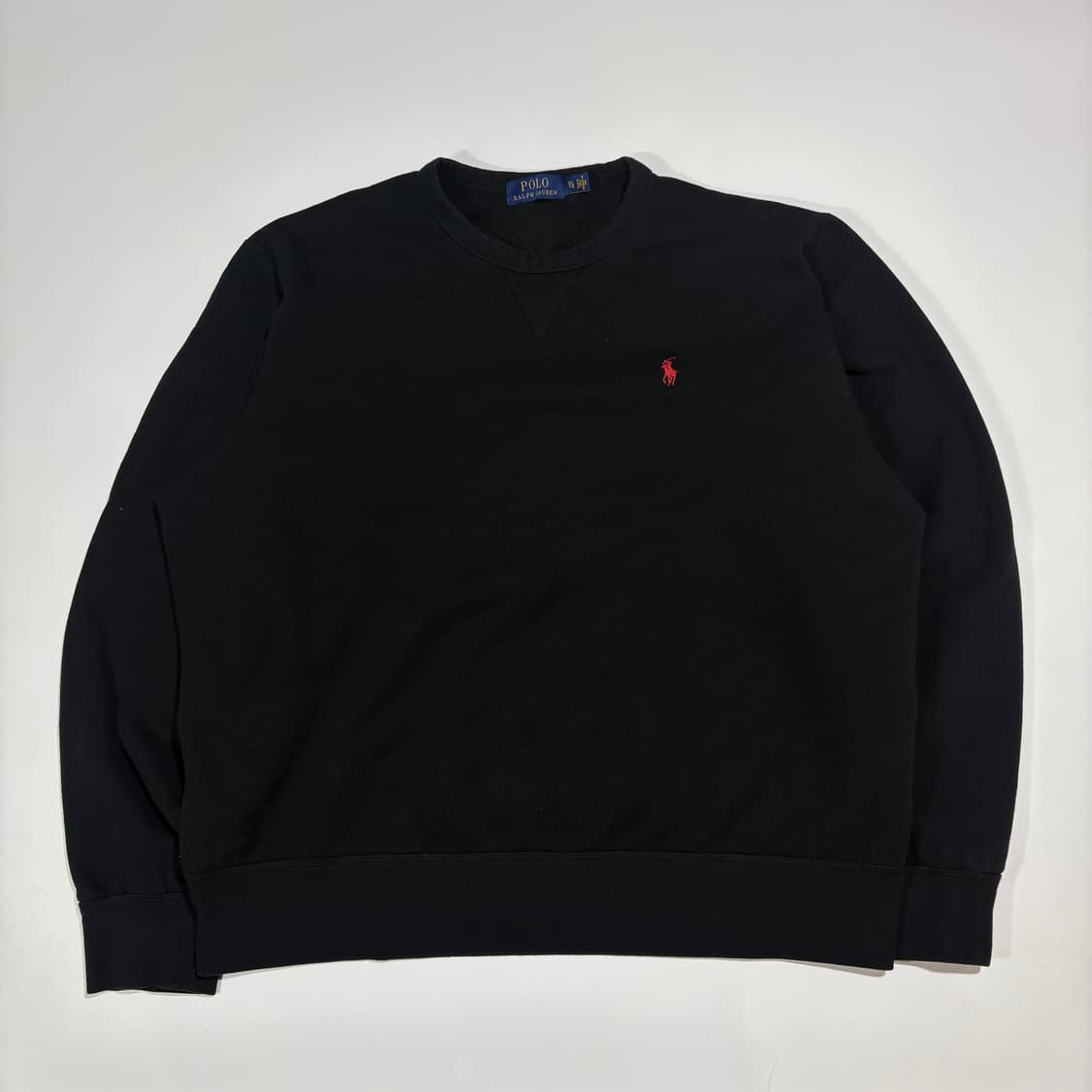 폴로랄프로렌 블랙 자수 맨투맨 상품이미지1