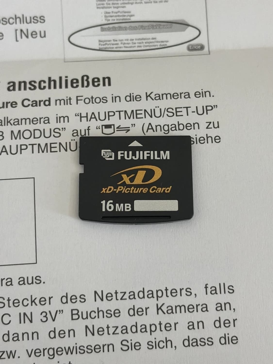 Fujifilm 후지필름 xd카드 - 16MB 상품이미지1