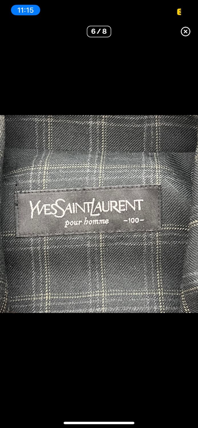 입생로랑 스윙자켓 상품이미지4