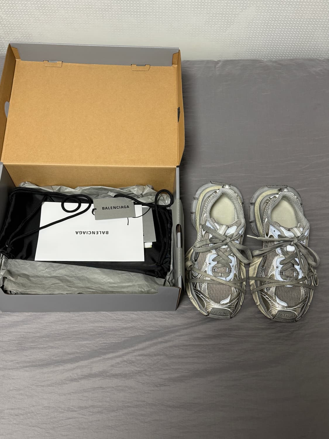 [41C] 발렌시아가 3XL 에그쉴 라이트 베이지 초판 상품이미지2