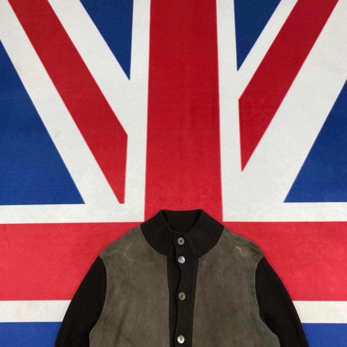 던힐 스웨이드 가디건 M  상품이미지2