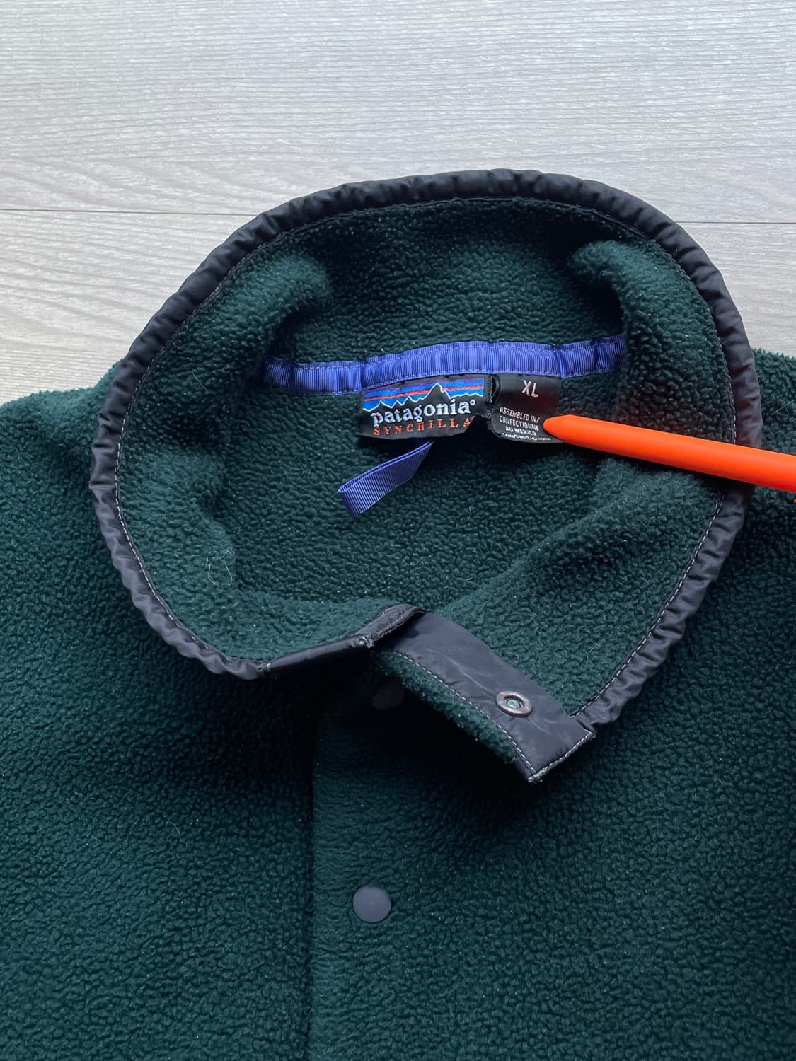 90s 파타고니아 신칠라 그린 퍼플 블랙 patagonia 상품이미지3