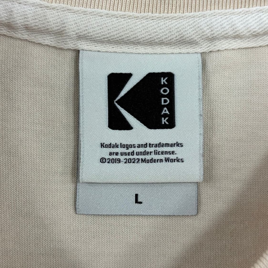 코닥 베이직 로고 티셔츠 v3091 상품이미지6