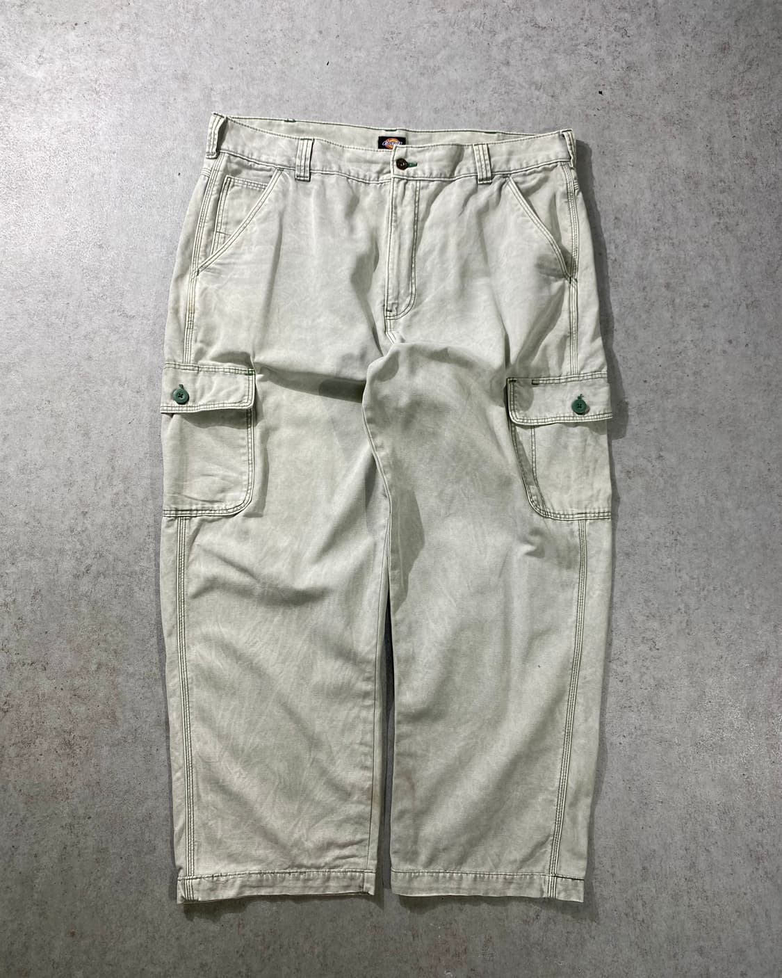 [38] Dickies 디키즈 오버사이즈 데님 카고 워크팬츠 상품이미지1