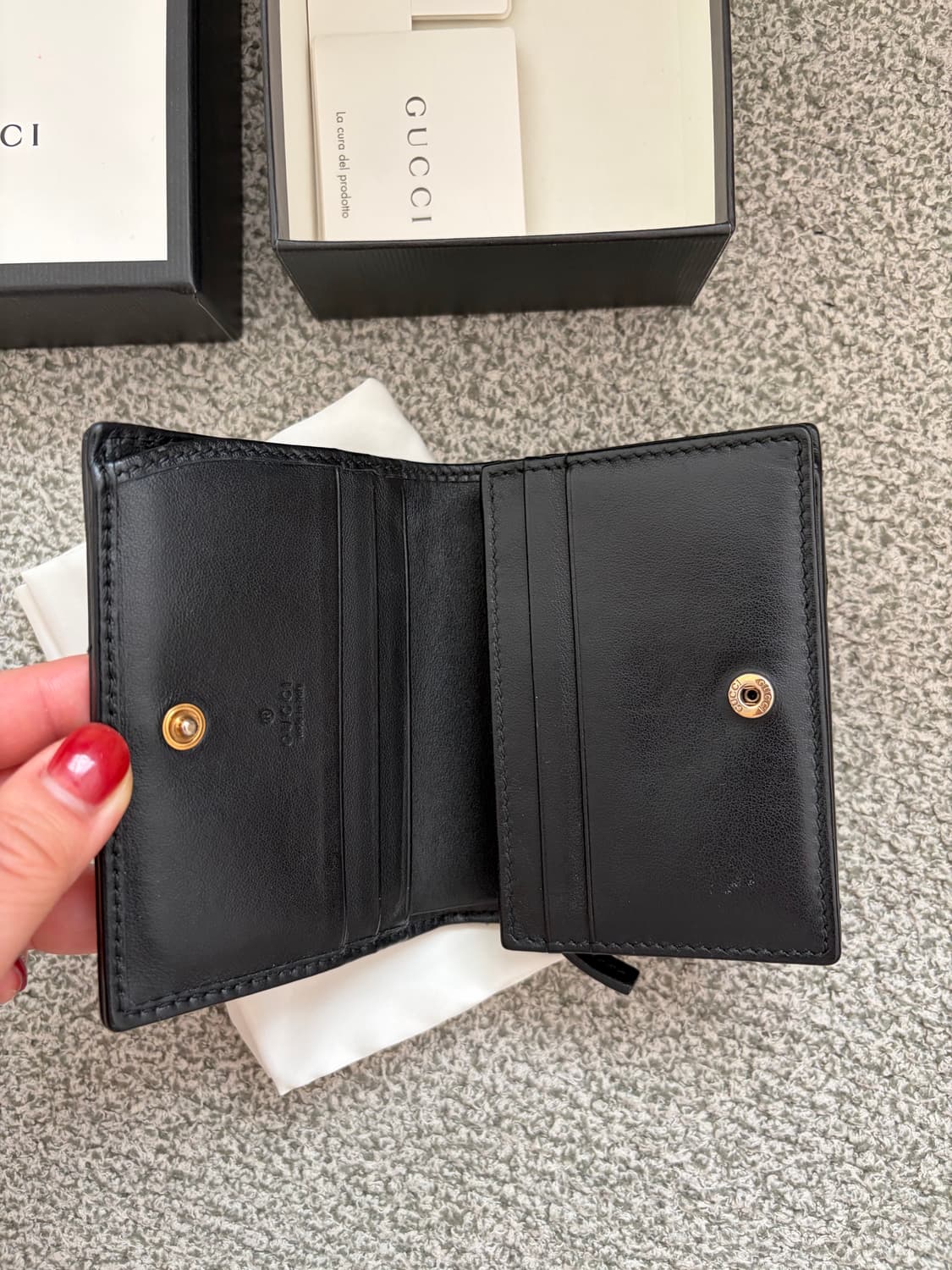 [구찌] GG 마몽 카드 케이스 지갑 상품이미지5