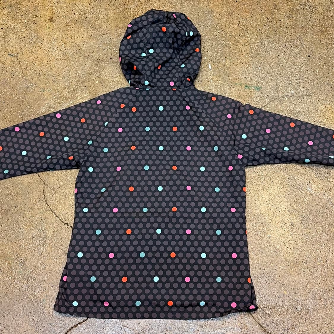 USA 나이키 도트 땡땡이 후드 바람막이  상품이미지7