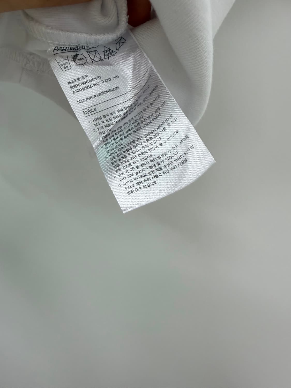 파르티멘토 여성 반팔 티셔츠 상품이미지4