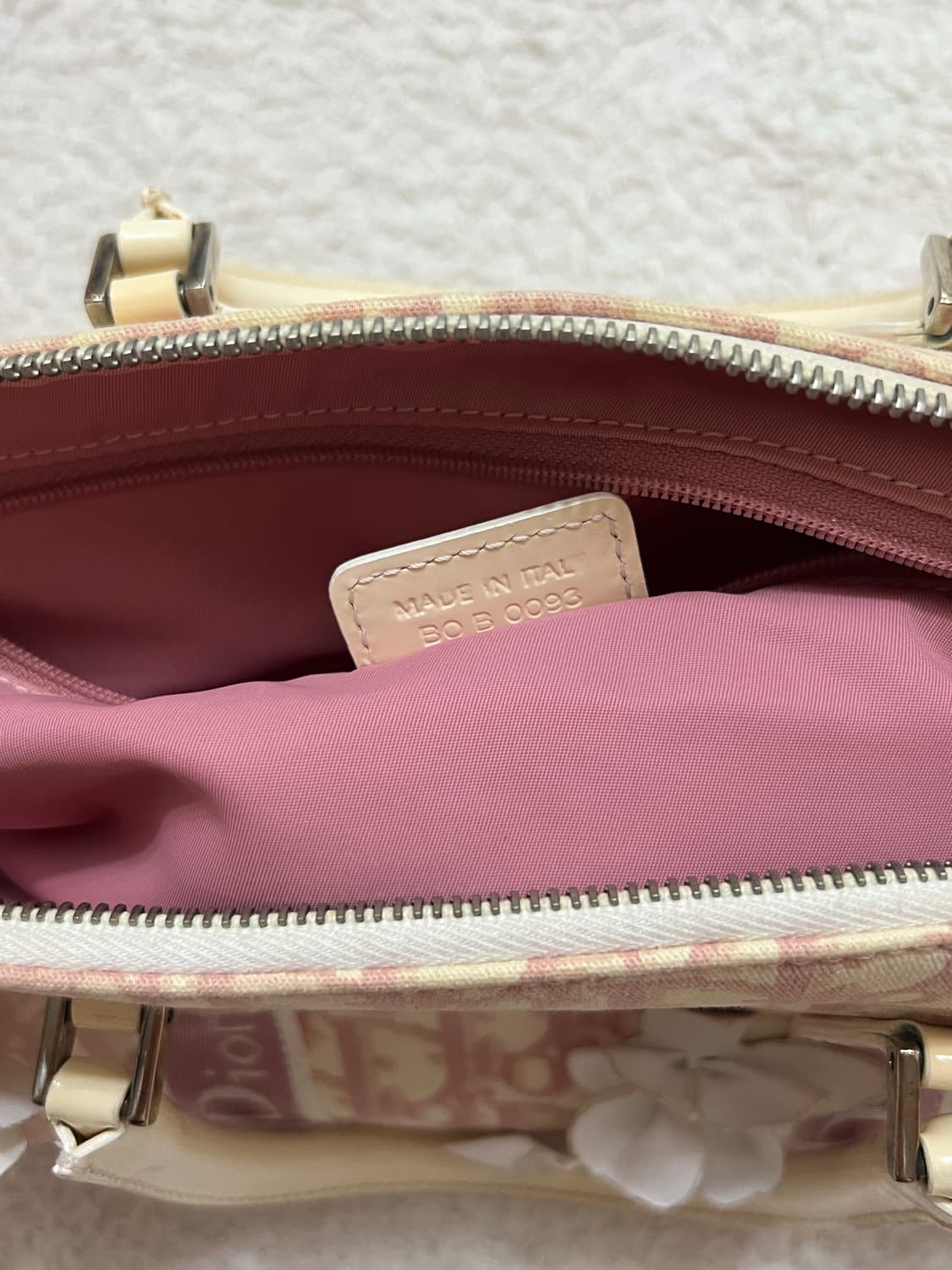 디올 오블리크 토트백 핑크 상품이미지7