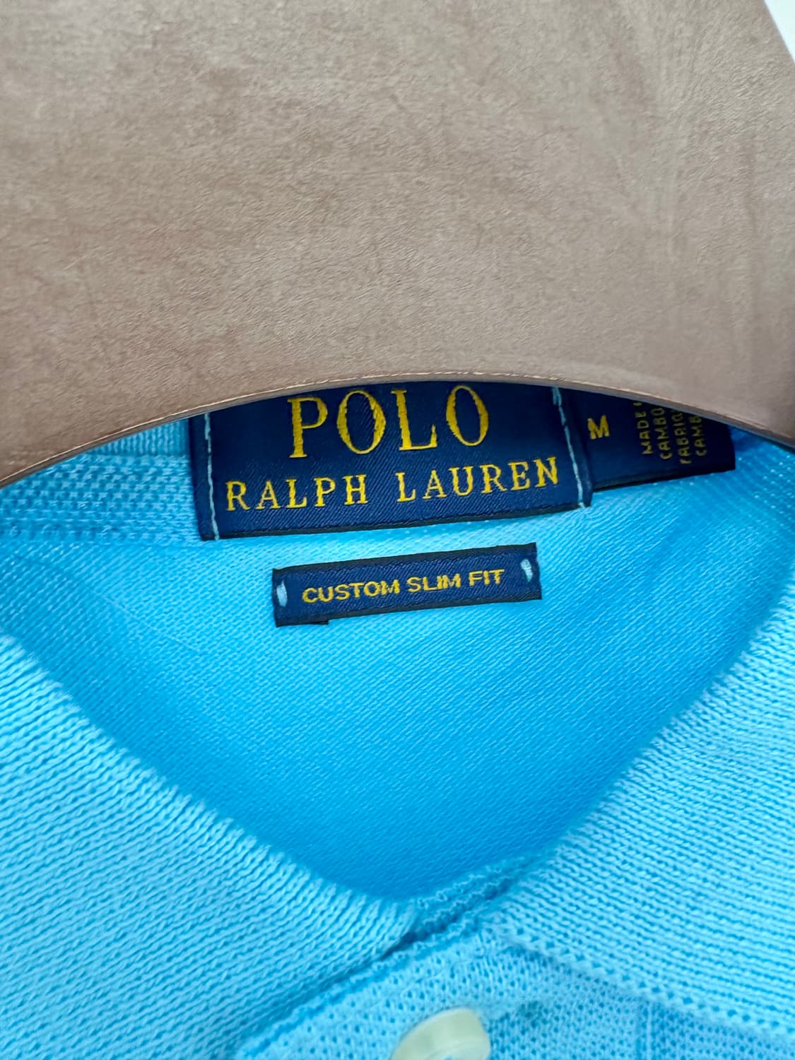 [M]POLO폴로 아쿠아블루 PK 카라 반팔티셔츠 상품이미지6