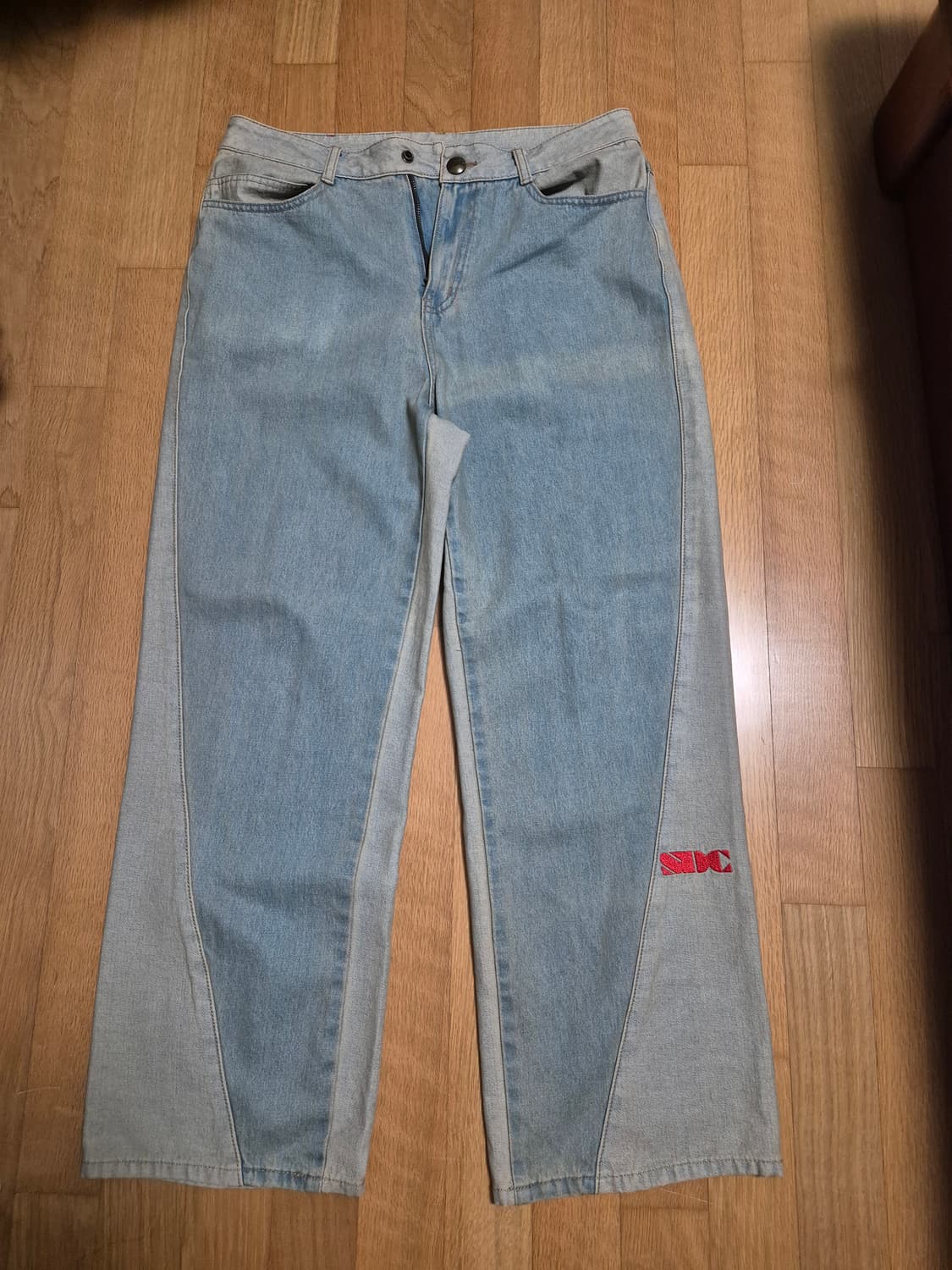 스컬프터 리버스 데님 팬츠 상품이미지3