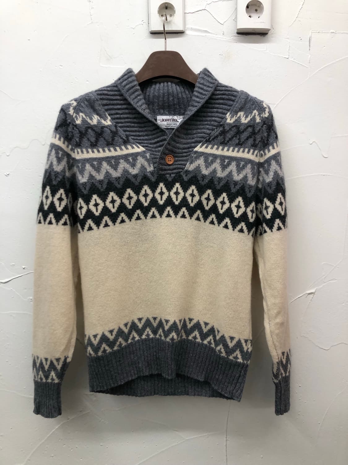 john bull 숄카라 노르딕 니트 상품이미지1