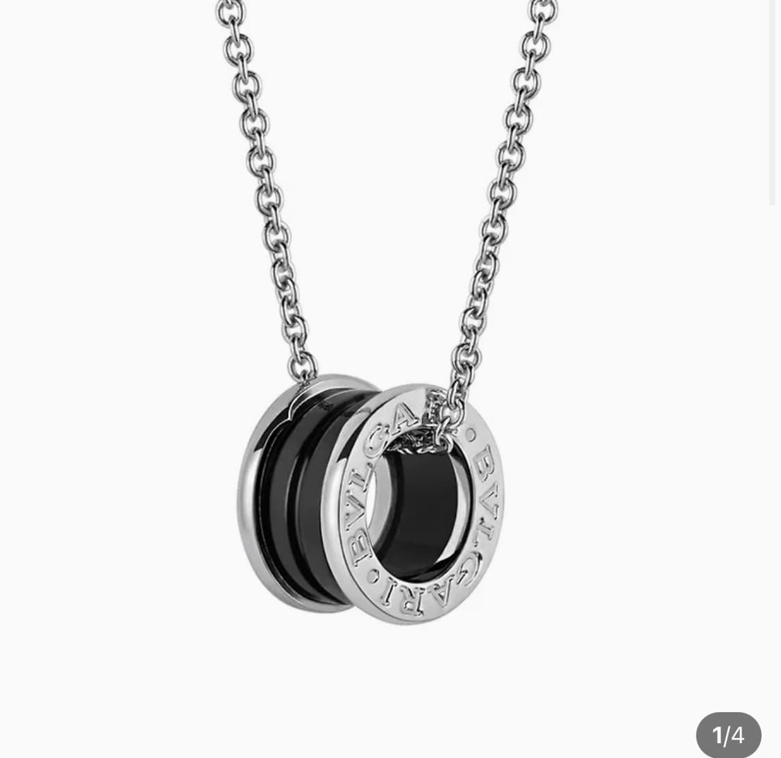 불가리 세이브더칠드런 목걸이 스털링실버 상품이미지1