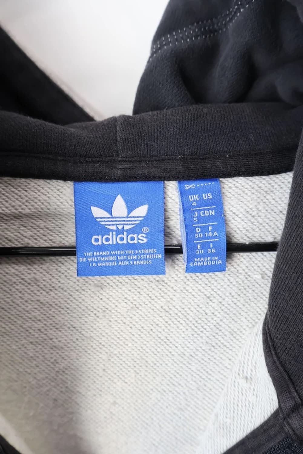 Adidas Trefoil Zip Hoodie Grey 상품이미지6