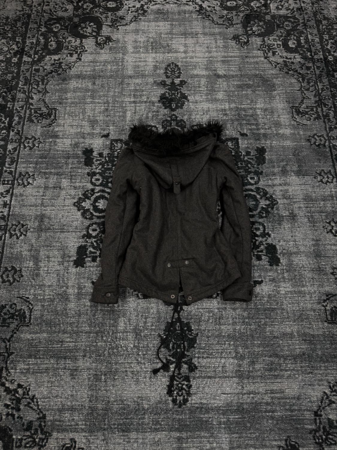 Session midas 00s cross charm fur jacket 상품이미지6