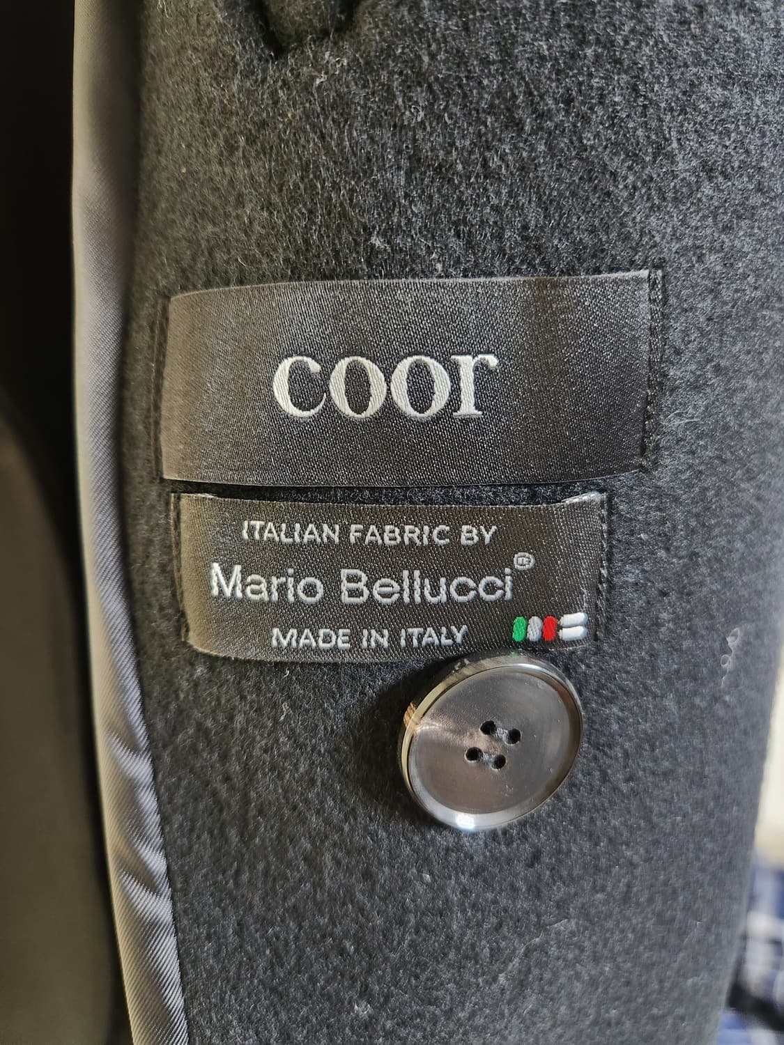 쿠어(COOR) 오버사이즈 더블 코트 상품이미지6