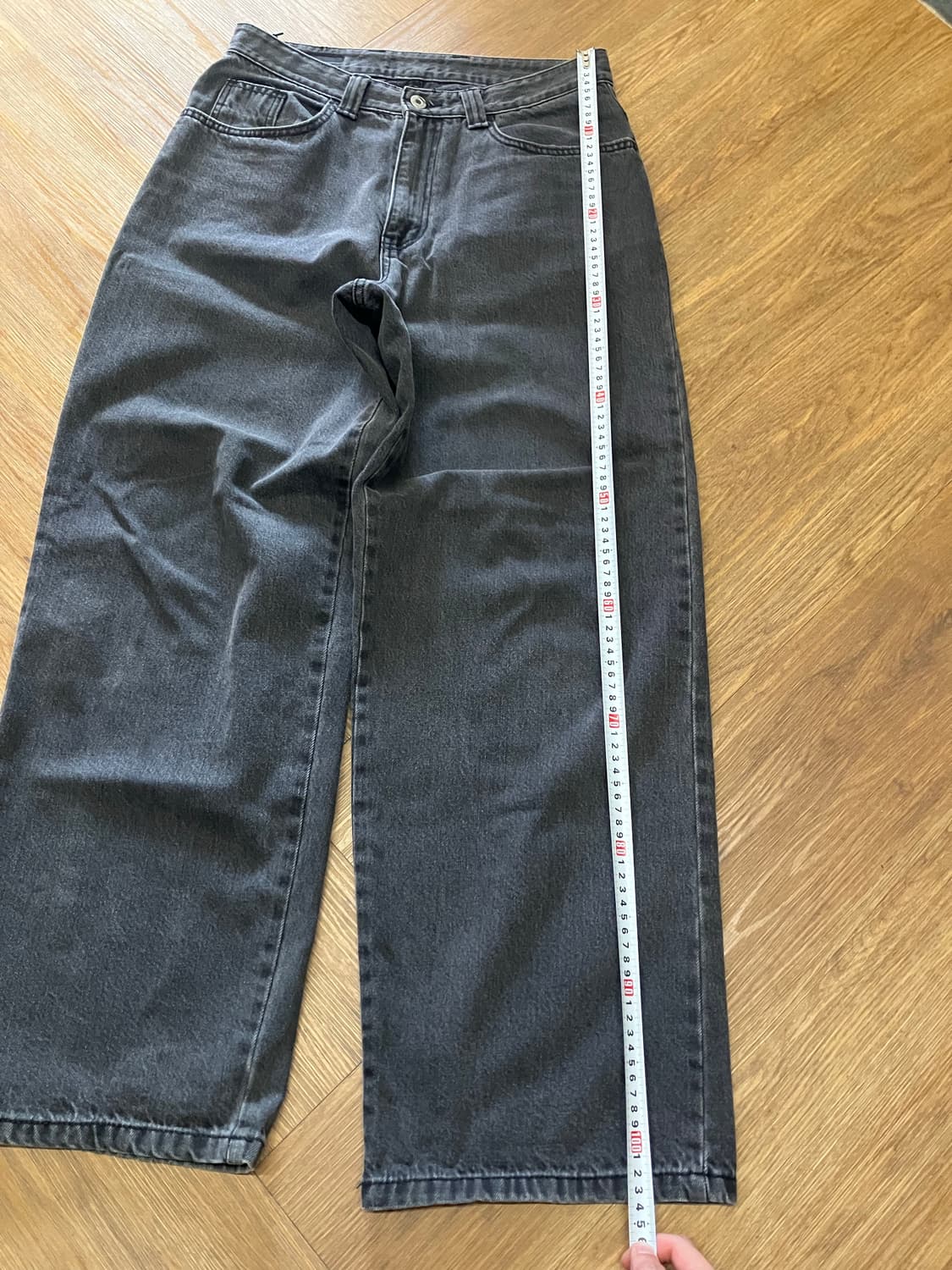 N215 디스이즈네버댓 흑청 데님팬츠 상품이미지8