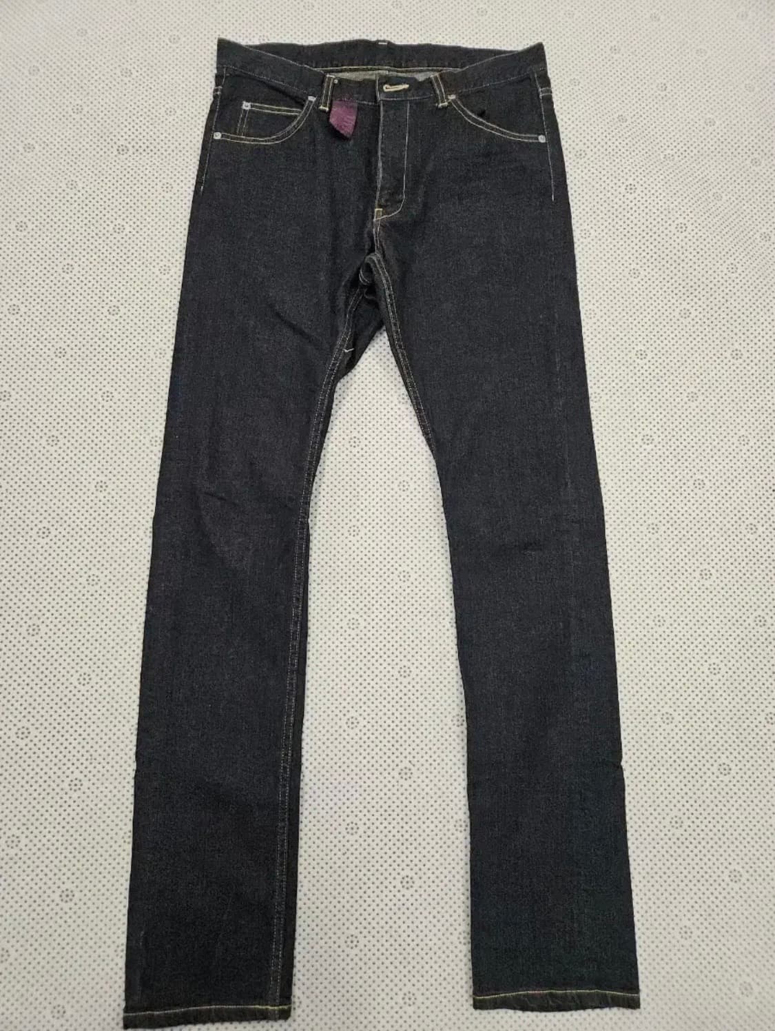 비비안웨스트우드 셀비지 데님 생지 진 상품이미지1