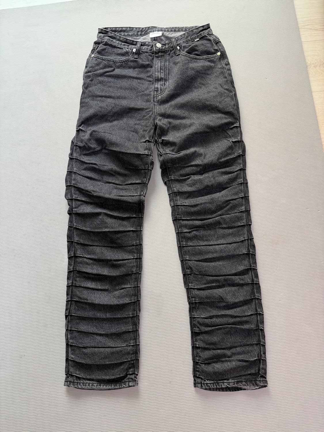 노메뉴얼 곱창진 블랙 M 상품이미지1