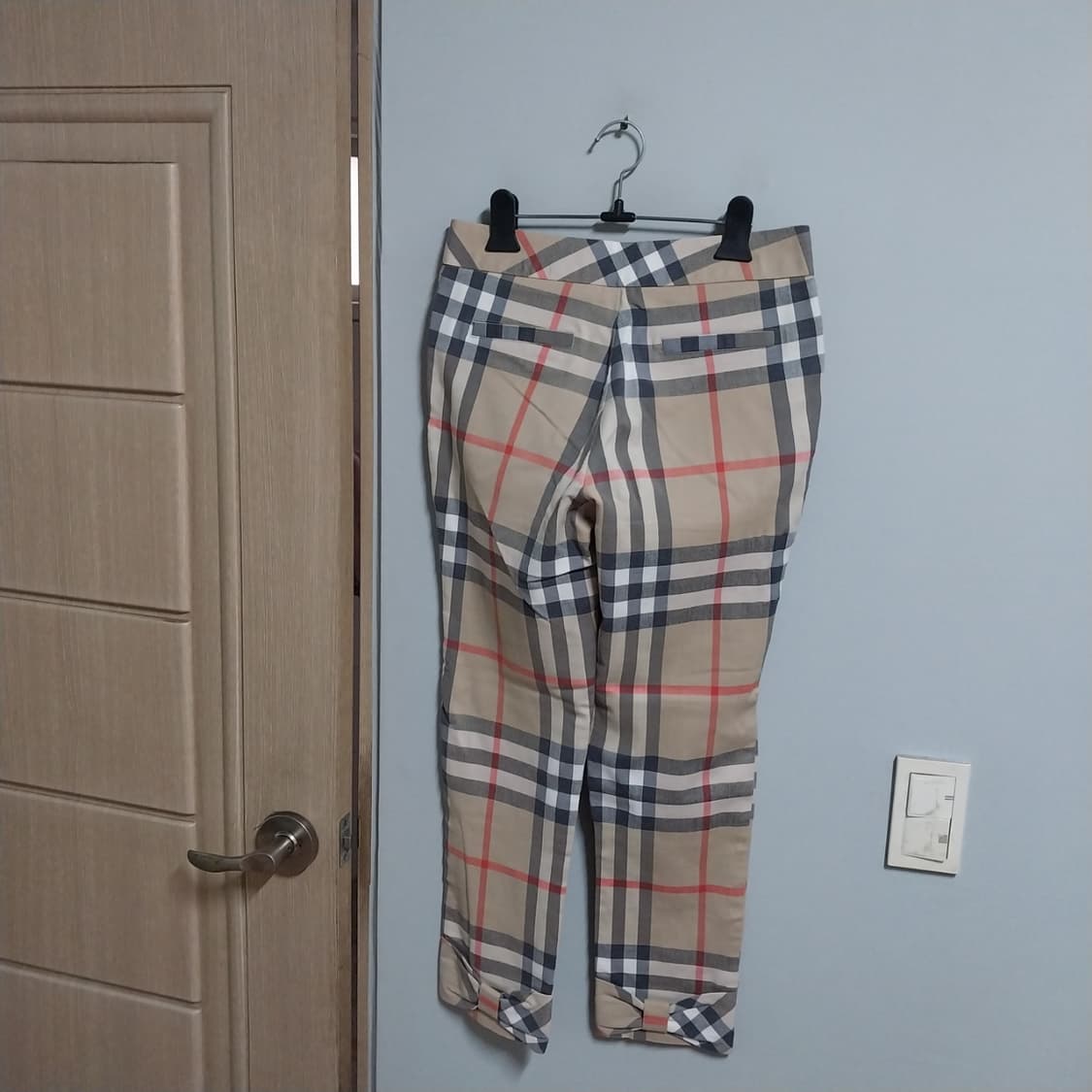 노바체크 여성 26 인치 스판바지 상품이미지2