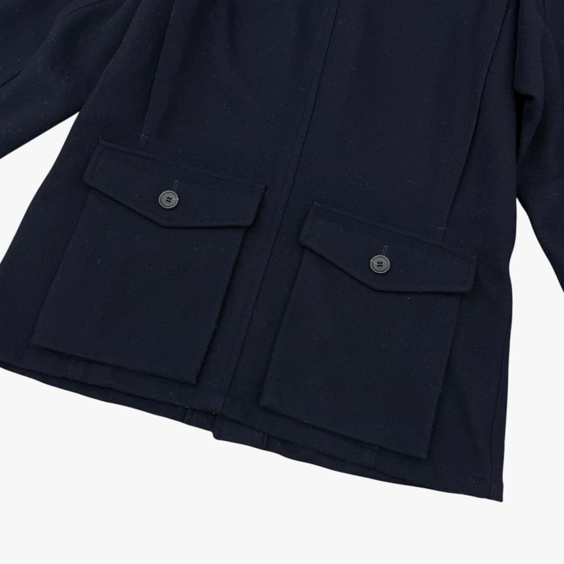 HAI 이세이미야케 멀티포켓 울자켓 딥네이비 상품이미지6