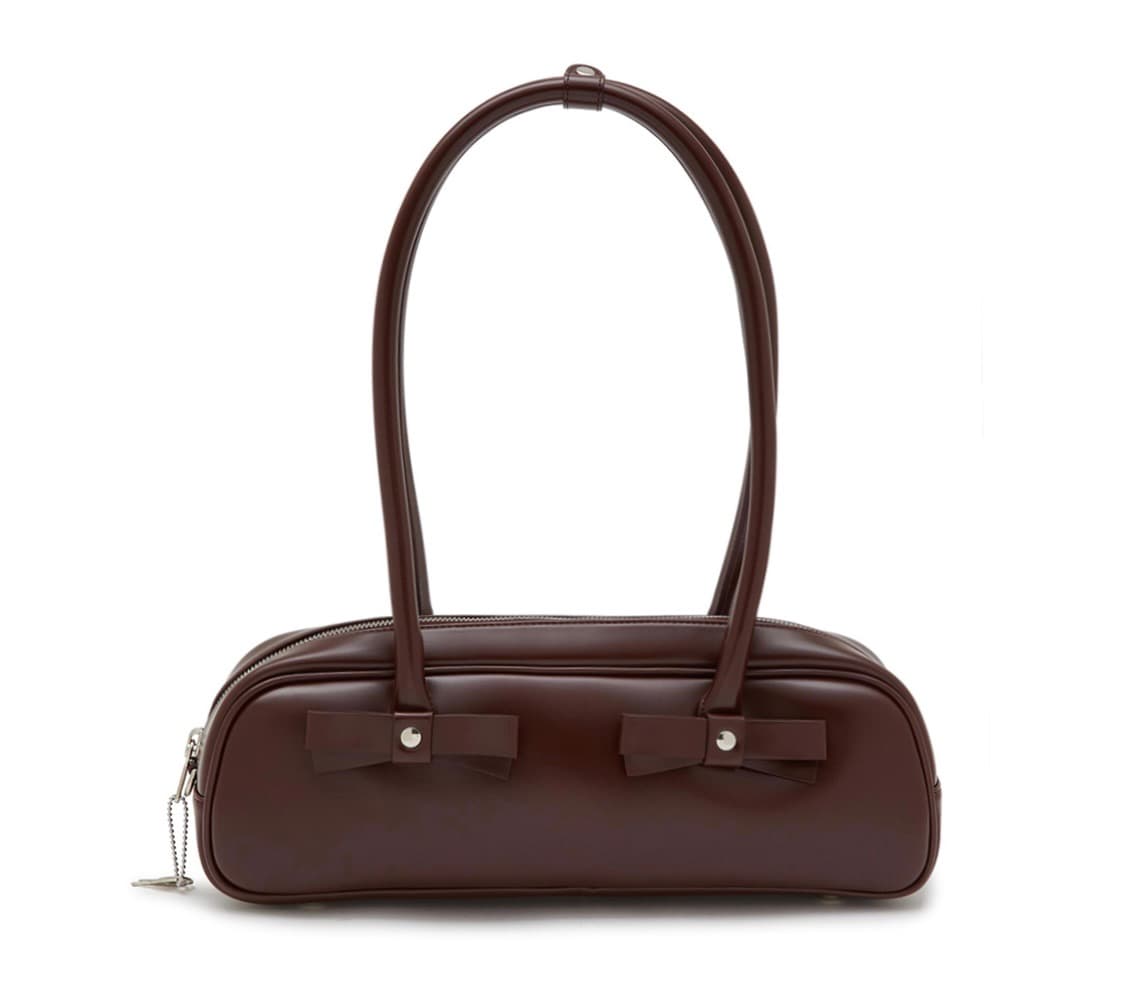 생긴스튜디오 바게트백 버건디 상품이미지1