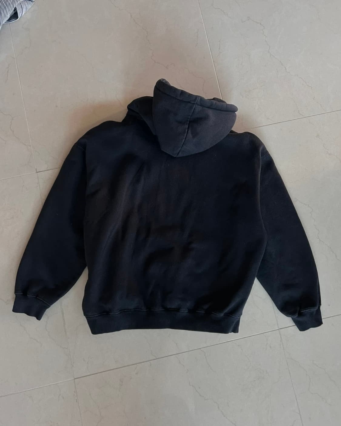 인사일런스 SLNC 1994 크롭 반집업 맨투맨 네이비 상품이미지3