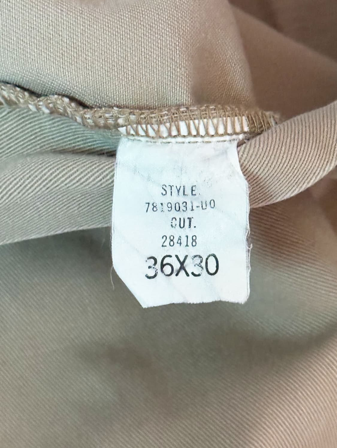 (34) 90s 폴로 랄프로렌 올드라벨 더블 플리츠 치노 팬츠 상품이미지5