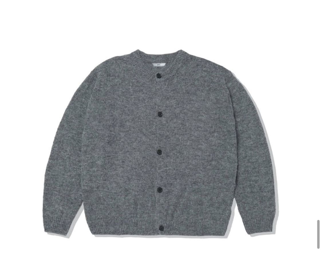 STU 라운드넥 가디건 그레이 상품이미지2