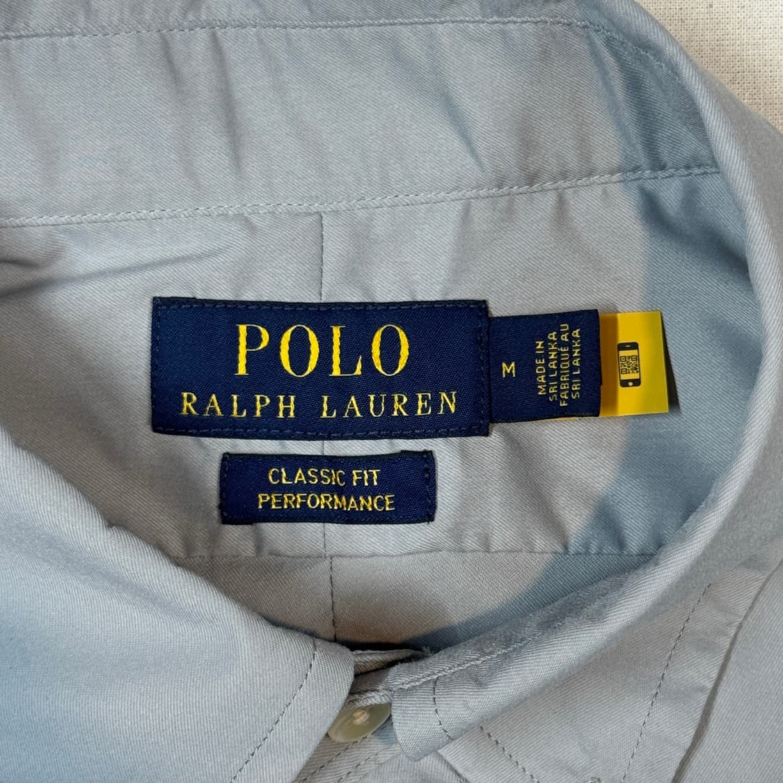 M) 폴로 랄프로렌 클래식핏 퍼포먼스 셔츠 신형 큐알탭 상품이미지7