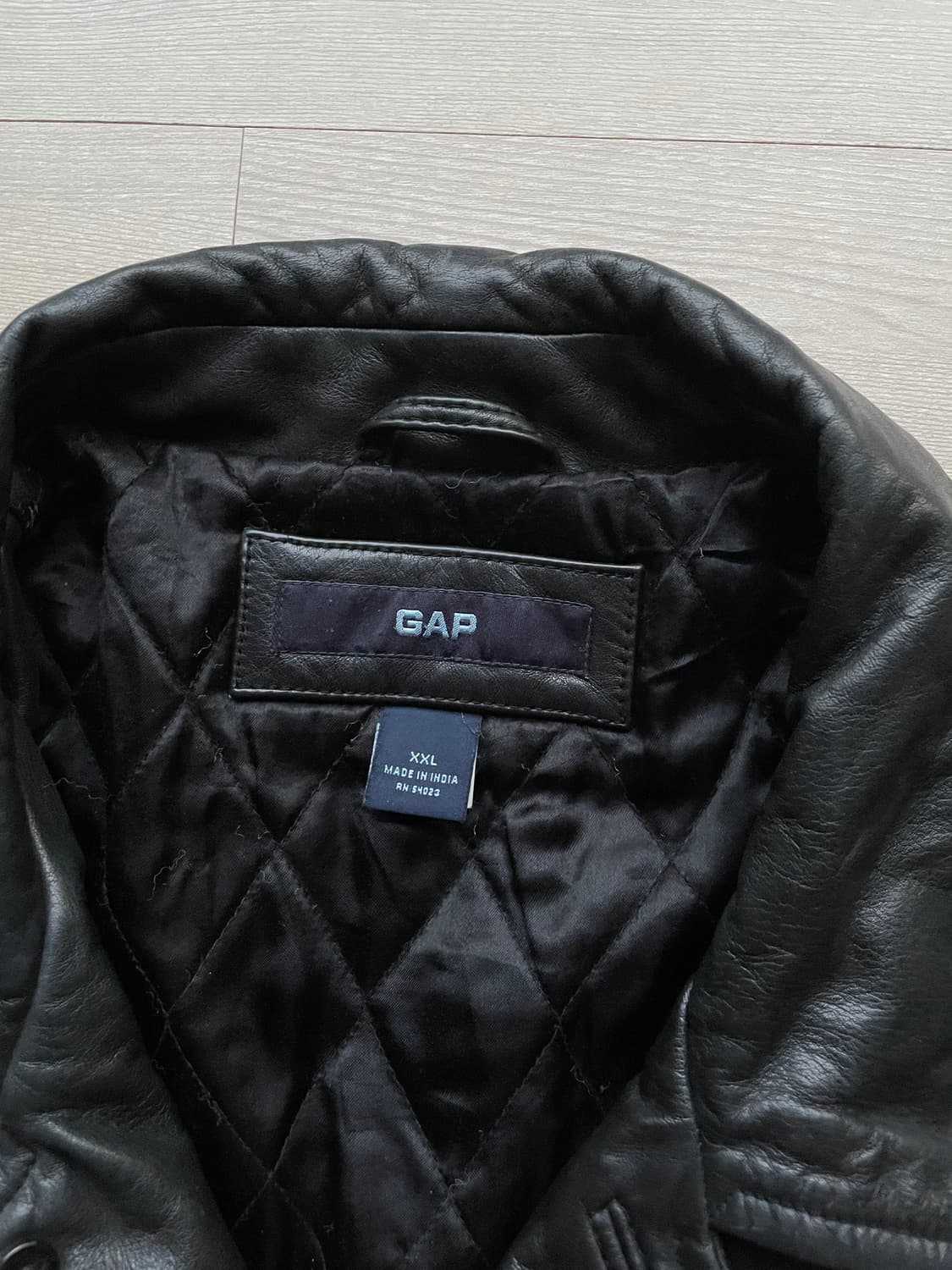90s 올드갭 레더 카코트 gap carcoat 상품이미지3