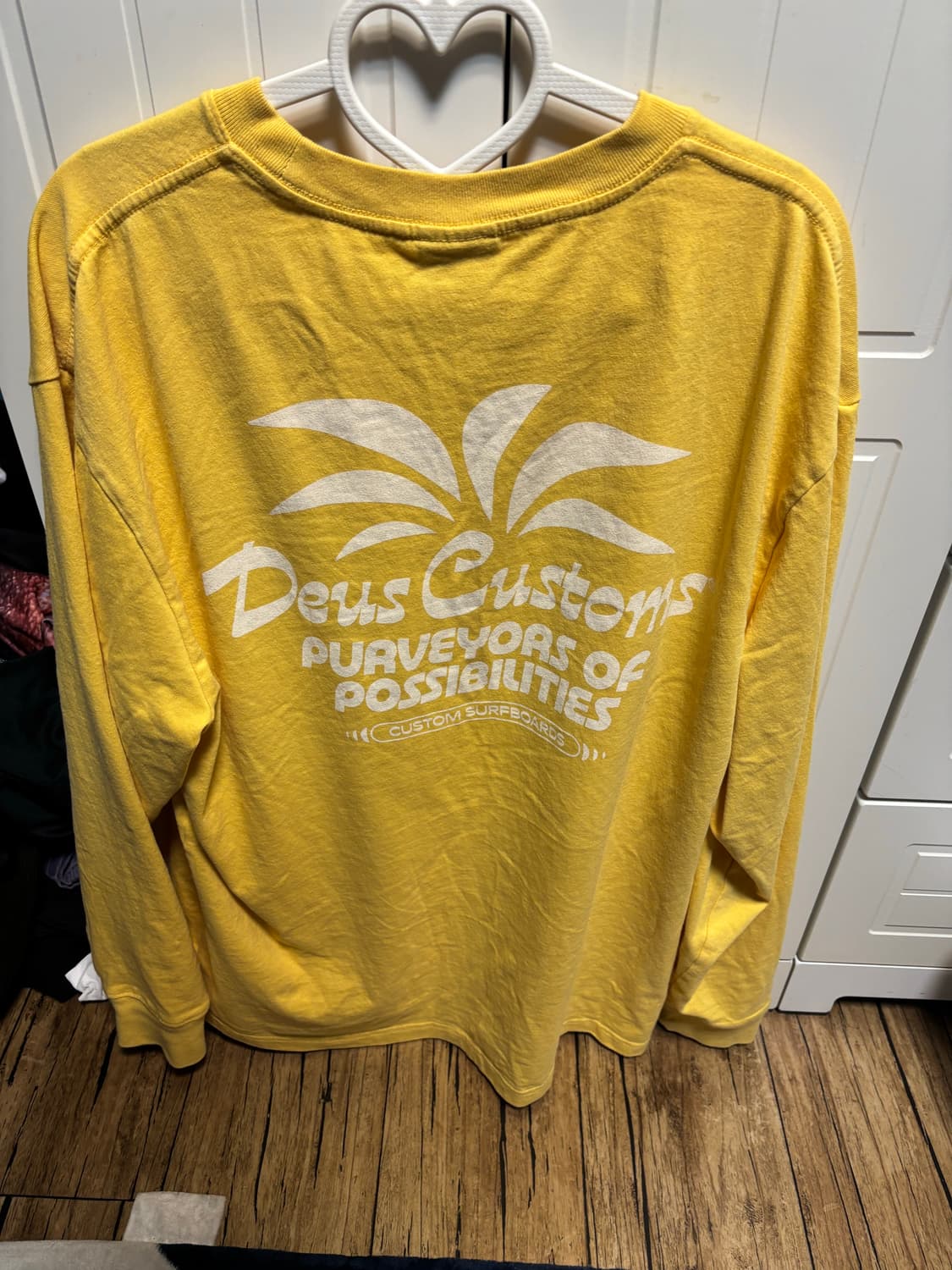 데우스 롱슬리브 옐로우 상품이미지2