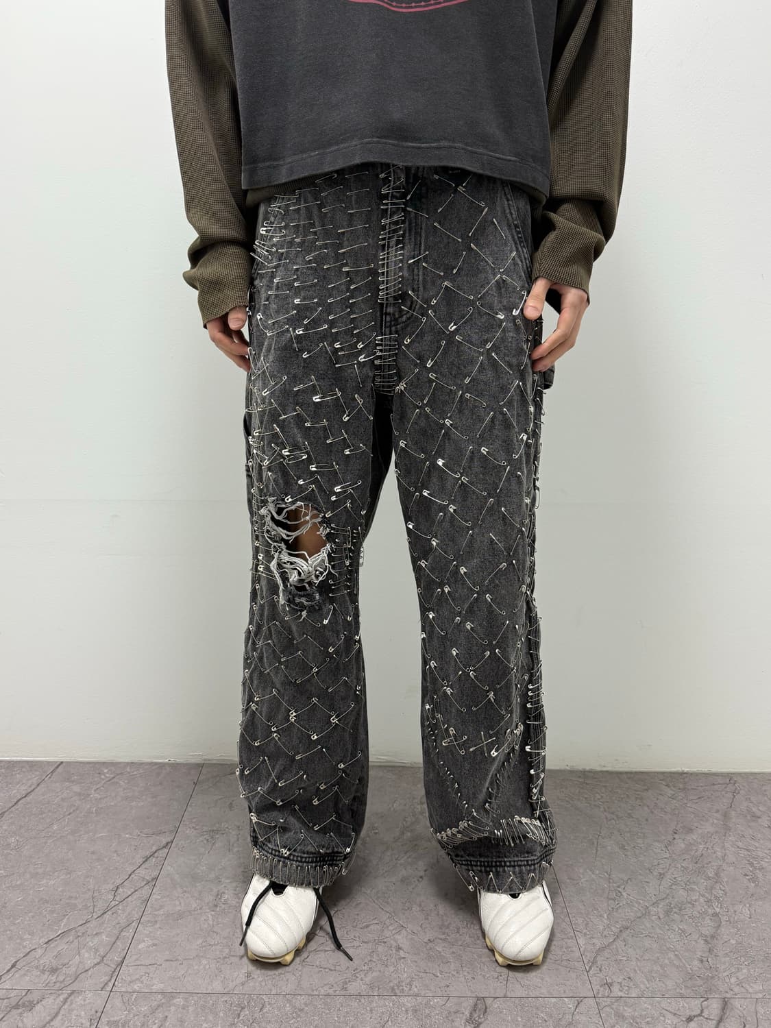 VTG MULTI-CLIP REMAKE DENIM JEANS 상품이미지9