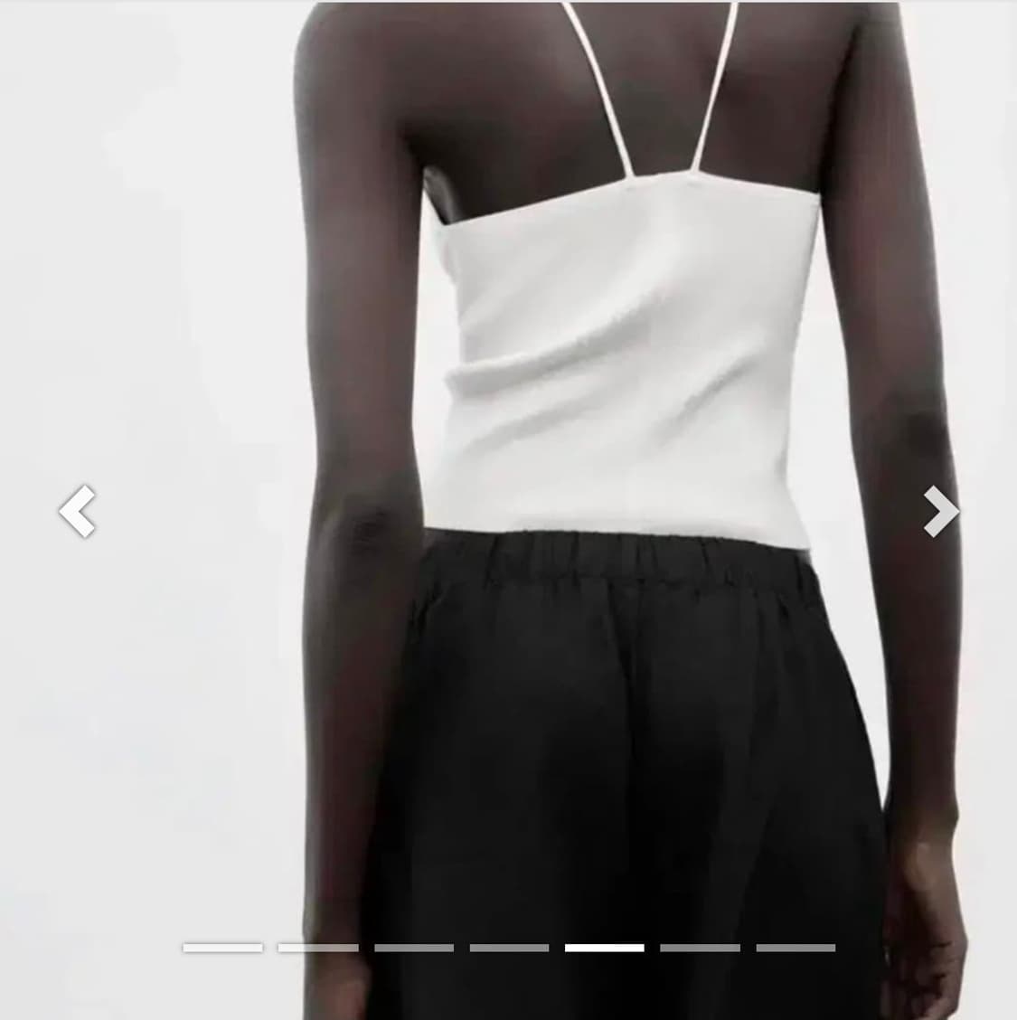 Zara 니트 탱크탑 자라 니트 나시 s 상품이미지4