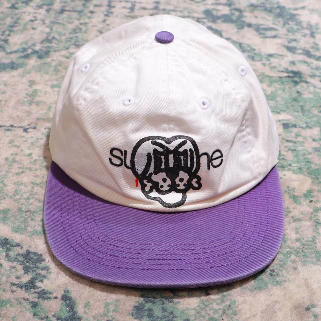 Supreme 슈프림 2012FW 건즈 앤 스컬 6 panel 캡 모자 상품이미지2