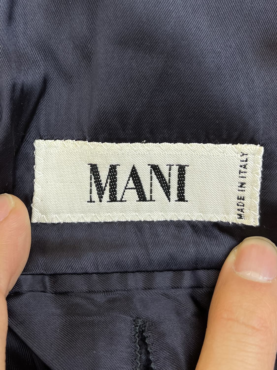 마니 바이 조르지오아르마니 8-90s 이태리 울 맥시코트 상품이미지7